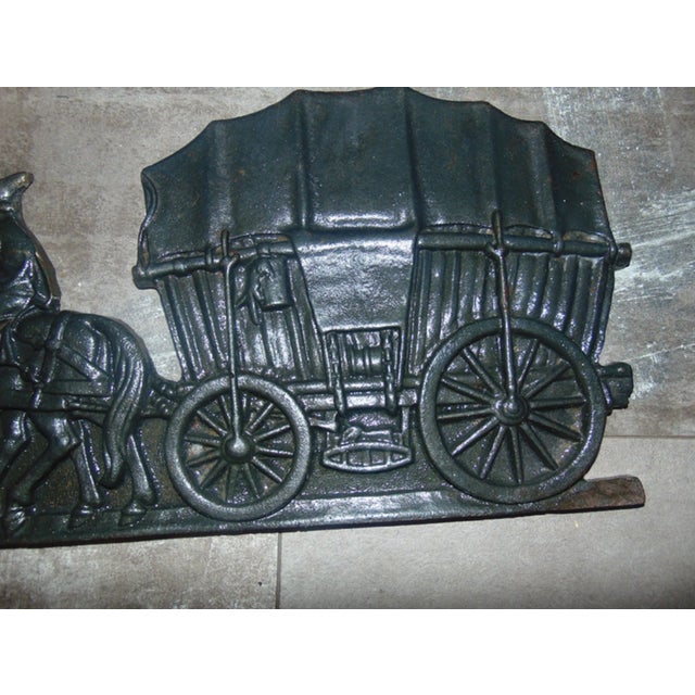 Cast Iron Post Office Sign, 1970s For Sale - Image 4 of 5