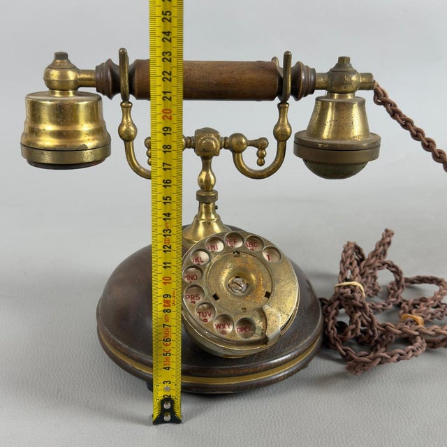 Vintage Telcer Rotary Telephone, Italy, 1960s For Sale - Image 11 of 12