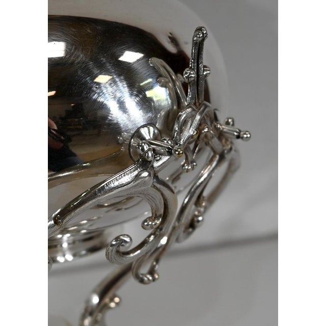Silver Early 20th Cethly Samovar in Silver Metal from Maison Christofle For Sale - Image 8 of 18