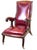 Mahogany and Leather Library Chair, 1840 For Sale - Image 12 of 12