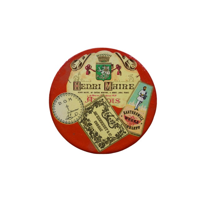 Japanese Mid Century Modern Paper Mache Coasters (set of 8) & Original Box. Made in Japan Dimensions: Box - 4" x 2" /...