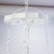 White Vintage Handmade White and Blue Iron 8-Light Pendant Chandelier For Sale - Image 8 of 10