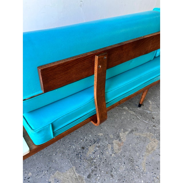 1960s Mid Century Modern Adrian Pearsall Marble Floating Long Gondola Sofa For Sale - Image 11 of 12