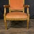 Antique French Louis XVI Giltwood Mohair Armchairs From Salon Set -a Pair For Sale - Image 9 of 13