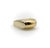 Gold Vintage Bvlgari Tronchetto Two-Tone 18k Gold Ring, Size 5.5 For Sale - Image 8 of 9