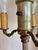 American Vintage 3 Candle Brass Floor Lamp For Sale - Image 3 of 4