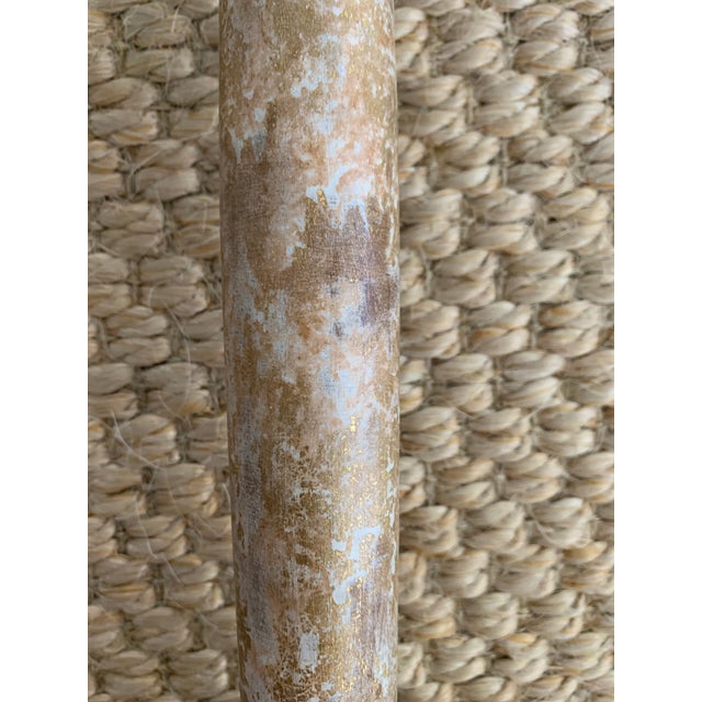 2000 - 2009 Early 21st Century Wood Base Table Lamp For Sale - Image 5 of 10