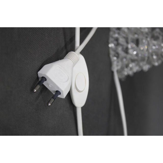 Italian Glass Table Lamp, 1970s For Sale - Image 6 of 8