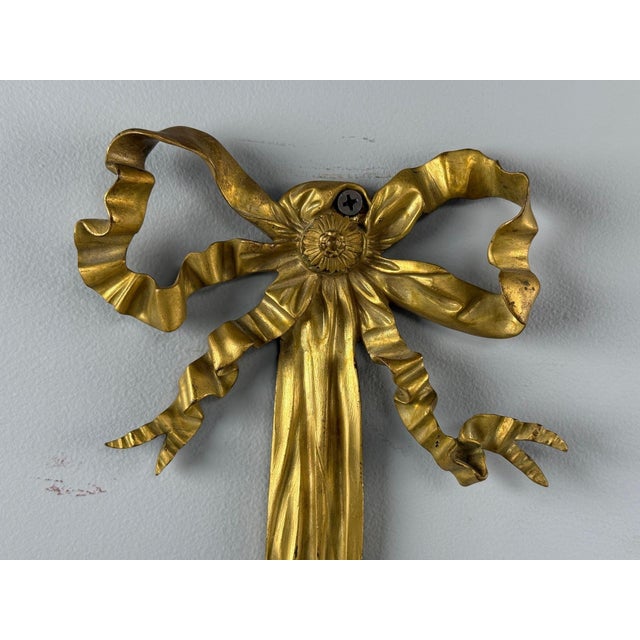 Henry Dasson Attr., Louis Xvi, Wall Sconces, Bronze, France, 1860s For Sale In New York - Image 6 of 15