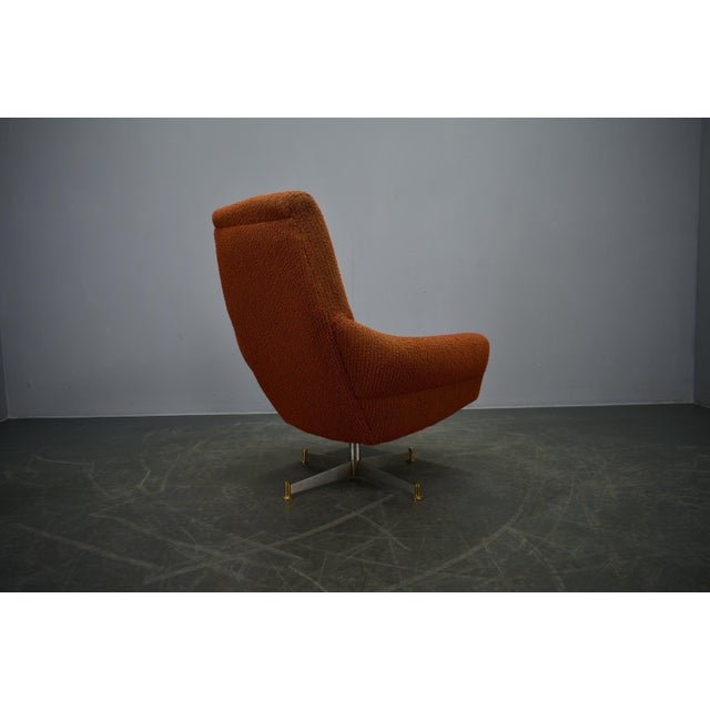 Mid-Century Swivel Chair, Italy, 1969s For Sale - Image 15 of 18