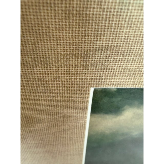 Green Late 20th Century John Steuart Curry "The Line Storm" Print, Signed For Sale - Image 8 of 12