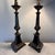 Stiffel Vintage 1960s Stiffel Neoclassical Style Bronze and Black Enamel Table Lamps - A Pair For Sale - Image 4 of 13