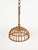Mid-Century Modern Mid-Century Hand-Crafted Rattan and Bamboo Chandelier Pendant, Italy, 1970s For Sale - Image 3 of 13