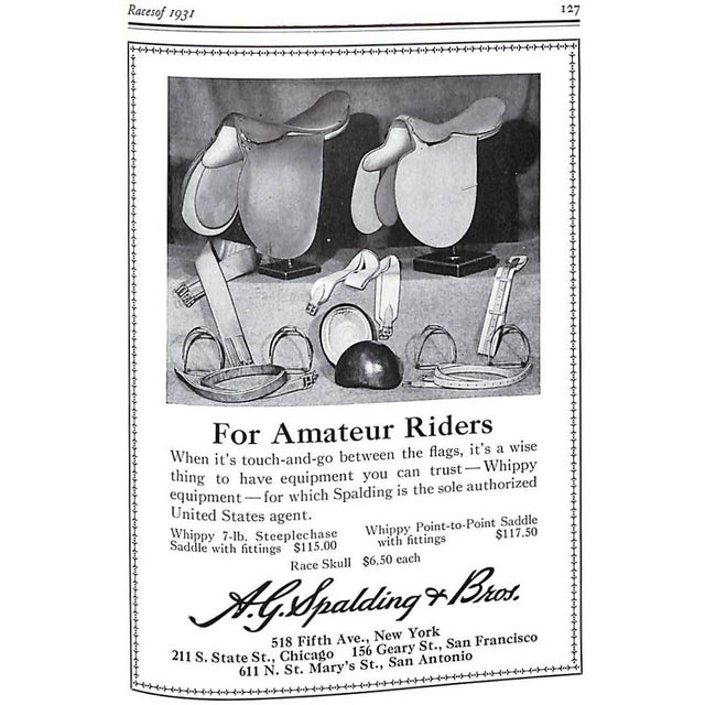 "Record of Hunt Race Meetings in America Volume I" 1932 Vischer, Vischer [Editor, Polo] For Sale - Image 11 of 12