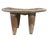 Brown Lg African Senufo Stool / Table I Coast 14.5" H by 24.5" W For Sale - Image 8 of 9