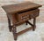 Late 19th Century 20th Century Spanish Nightstand Carved Drawer and Iron Hardware, 1890s For Sale - Image 5 of 18