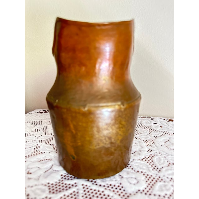 Vintage Mid 1900s Copper Pitcher For Sale In Orlando - Image 6 of 10