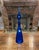 Offered here is a beautiful, authentic piece of Mid-Century Modern (MCM) art glass: a 17-inch Empoli Italian Genie Bottle...