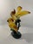 Mid-Century Modern 1950s Yellow Ceramic Cockatoo Figurine For Sale - Image 3 of 15