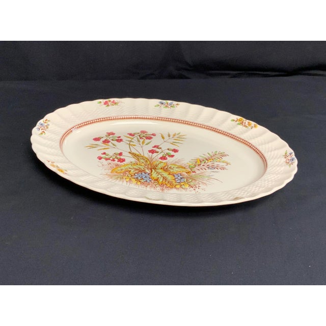 Mid-Century Spode "Rosalie" Serving Platter For Sale - Image 12 of 12