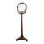 Antique Style Adjustable Pedestal Cheval Shaving Mirror For Sale