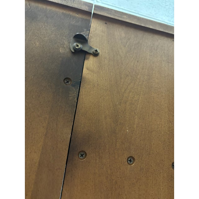 Wood Vintage Ethan Allen American Traditional Birch and Maple Drop Leaf Dining Table For Sale - Image 7 of 13