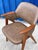 Wood 1960s Danish Modern Teak Armchair in Leather For Sale - Image 7 of 10