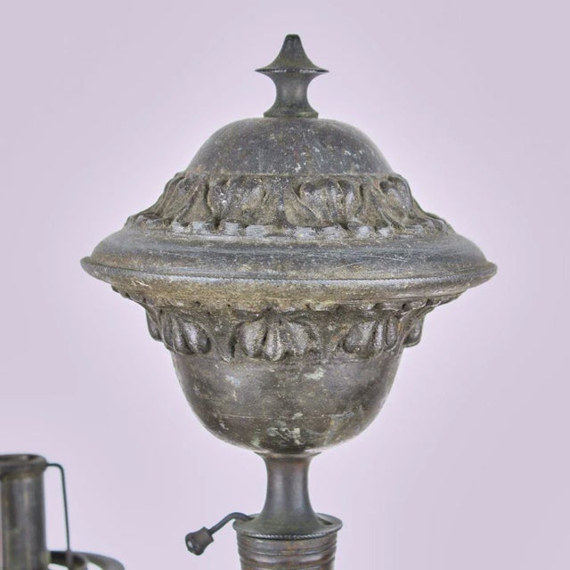1800 lamp feet with lion paw height: 43 width: 34. This piece is attributed to the mentioned designer/maker. It has no...