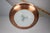 Exceptional art deco ufo hanging lamp produced in czechoslovakia during the 1930s. The lamp features a large copper shade...