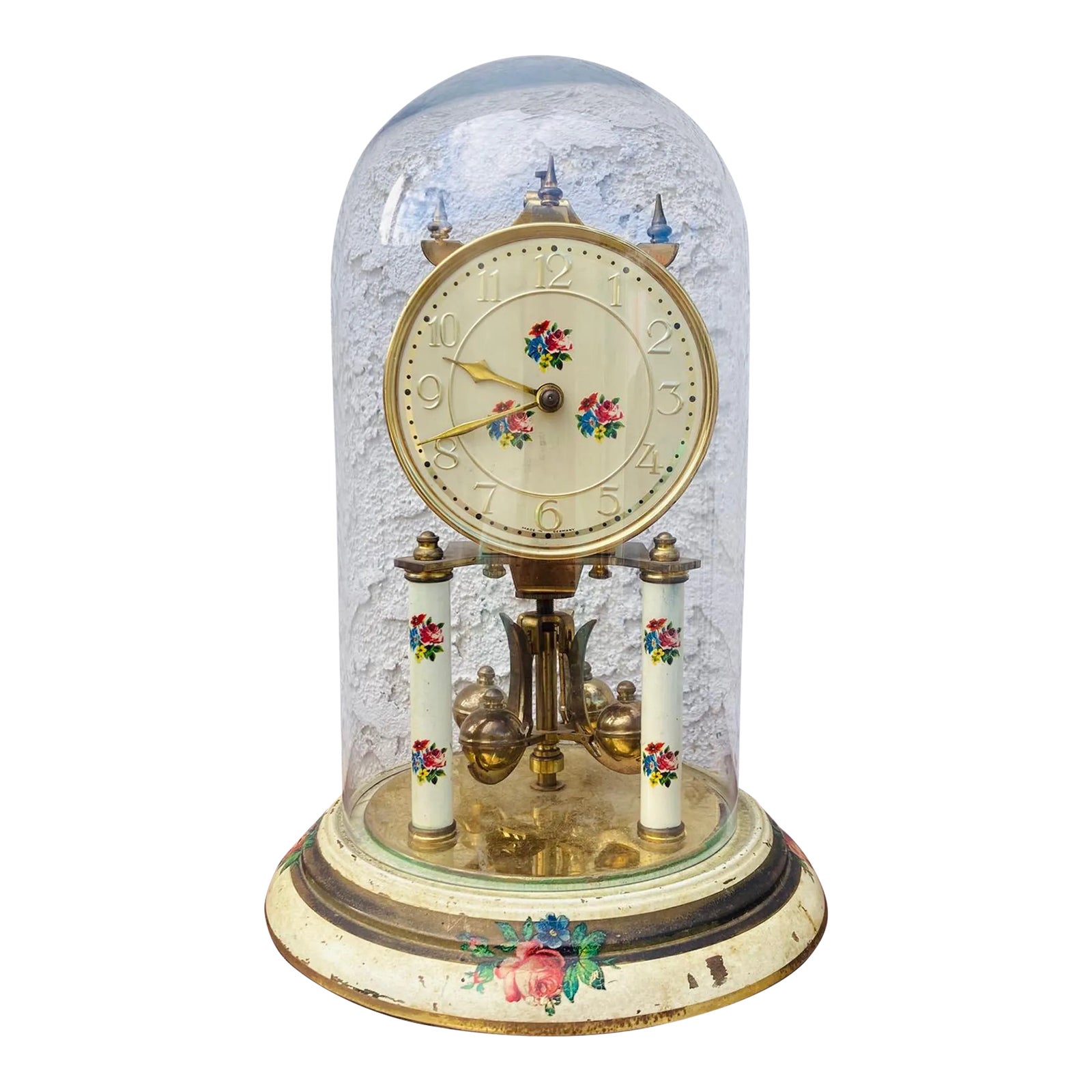 MidCentury German Dome Clock Chairish
