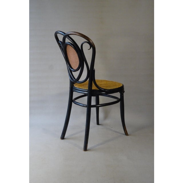 Art Nouveau No. 22 Chair from Chevallier Fiume, 1885 For Sale - Image 14 of 18