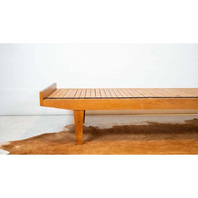 1960s Mid-Century Expanding Ib Hylander Attr. Oak Daybed by Tanu Toiviainen, 1960s For Sale - Image 5 of 18