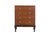 English Antique Anglo-Indian Teakwood Campaign Chest of Drawers on a Legged Base For Sale - Image 3 of 5