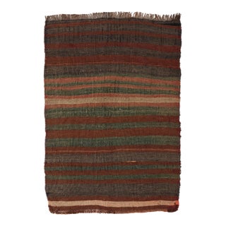Decorative Mini Vintage Kilim Rug - 2`0″ X 2`10″ For Sale