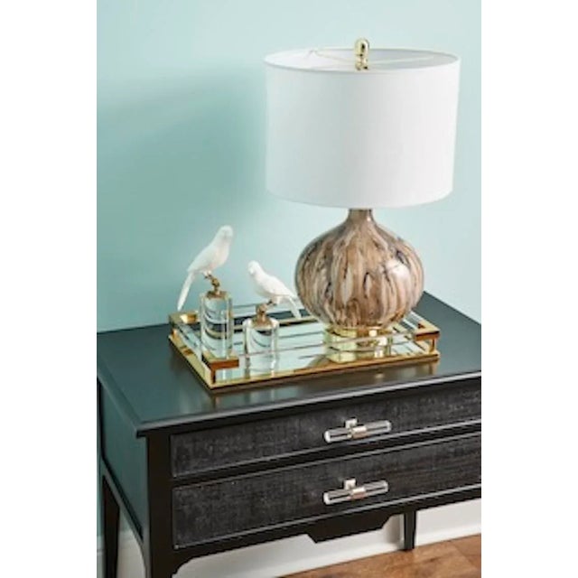 Chelsea House Inc Parrot On Crystal - Round, Small For Sale - Image 4 of 4