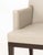 Wood Christian Liaigre Style Taupe Upholstery Dining Chairs, 6 For Sale - Image 7 of 9