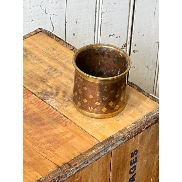 19th Century Indian Ganga Jamuna Ritual Cup Panchpatra Vessel For Sale - Image 4 of 6