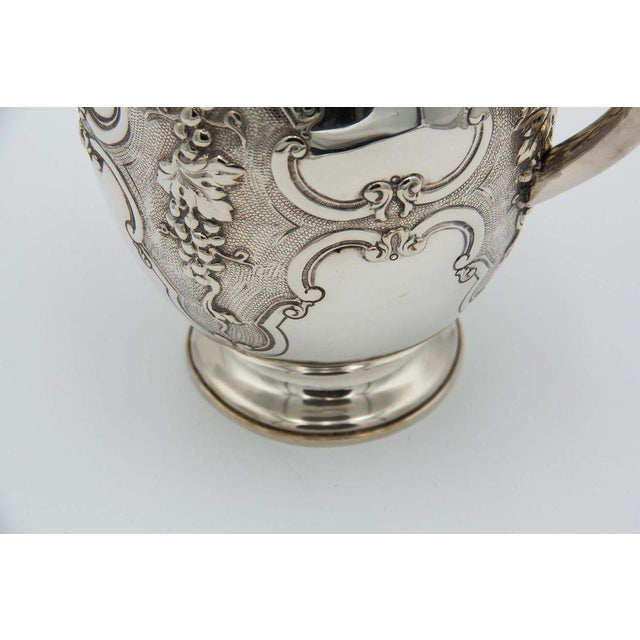 Silver Wine Jug with Reliefs For Sale - Image 3 of 4