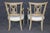 Late 19th Century Set of 4 19th C. Italian Directoire Style Painted Dolphin Arm Dining Chairs For Sale - Image 5 of 15