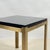 2020s In-Stock Pair of Black Lacquer and Brass 'Caisson' Side Tables by Design Frères For Sale - Image 5 of 8