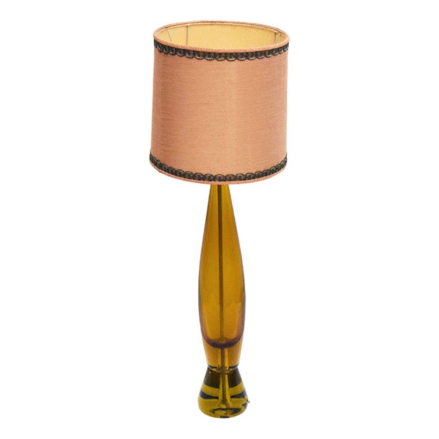 Large Submerged Glass Lamp by Flavio Poli, 1950s For Sale