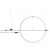 Sculpted light suspension - portraits -opus x – periclis frementitis. Materials: solid brass (aged & polished) curved with...