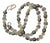 Vintage Aurora Borealis Crystal & Sterling Silver Accent Necklace, Very Fine For Sale