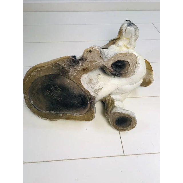 Vintage Basset Hound Sculpture from King, 1960s For Sale - Image 10 of 13