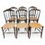 Cherrywood Chiavarine Chairs attributed to Giuseppe Gaetano Descalzi, 1920s, Set of 6 For Sale - Image 6 of 18