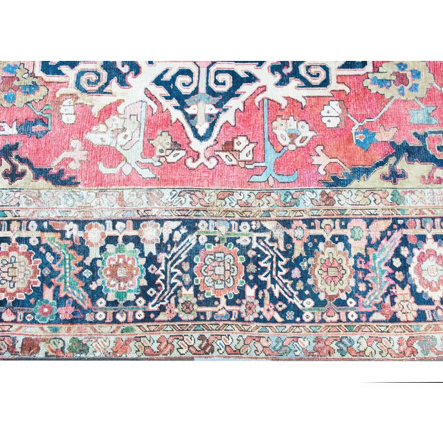 19th Century Persian Serapi Rug For Sale - Image 11 of 16