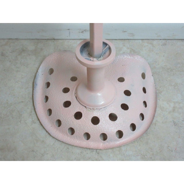 Antique Industrial Custom Made Tractor Seat Bar Stool For Sale - Image 9 of 11