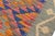 Boho Chic Turkish Kilim Blue Beige Hand-Woven Wool Rug For Sale In New York - Image 6 of 9