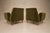 Pair of Brazilian Modern Armchairs in Pau Marfim and Olive Mohair, Brazil, 1960s For Sale - Image 10 of 18