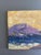 Oil painting of a seascape hand painted with hue colors by the Italian artist, Danilo Barghigiani. The painting depicts a...